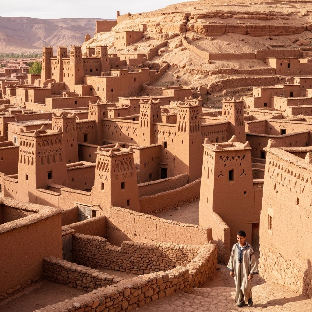 Visiting Ait Benhaddou: A Cinematic Drive